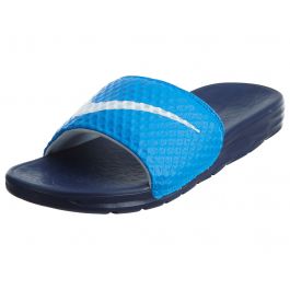 Nike Benassi Solarsoft Photo Blue/White-Binary Blue-402