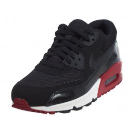 Nike Air Max 90 Essential Black/Black-Gym Red-White-066