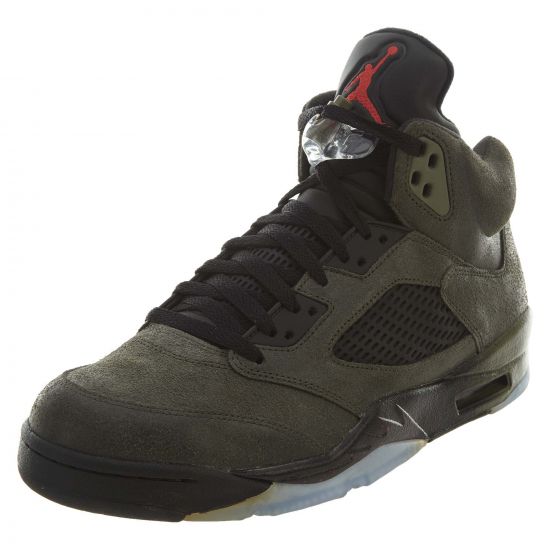 Air Jordan Air Jordan 5 Retro 'Fear' Mens Sneakers In Grey Mens Style : 626971