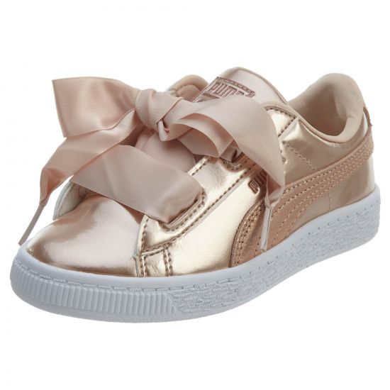 Puma Basket Heart Lunar Lux Little Kids Style : 365994-02