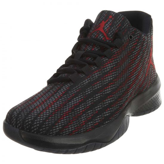 Jordan B.Fly Black/Gym Red-Dark Grey-005