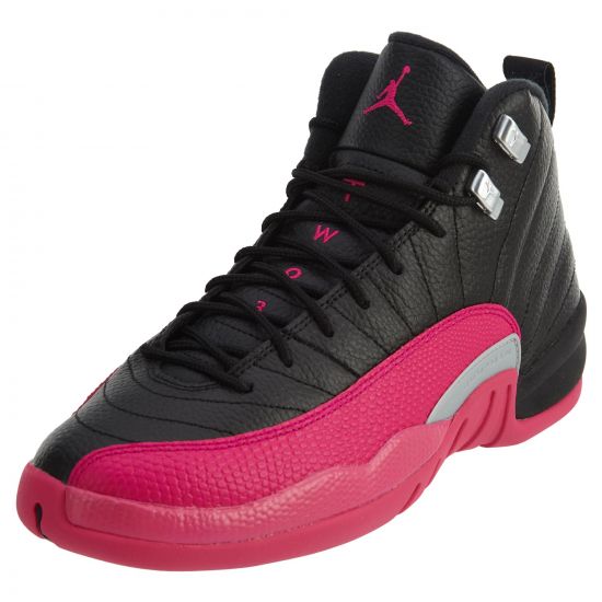 jordan 12 retro pink and black