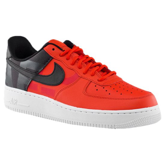 Nike Air Force 1 '07 LV8 Habanero Red Black Mens Style :AV8363