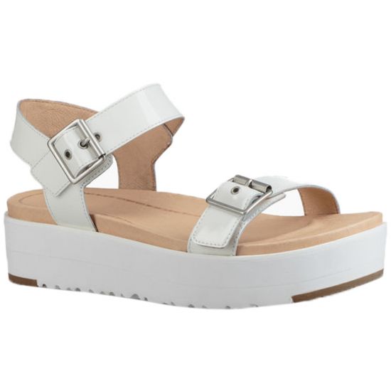 UGG Women's Angie Wedge Sandal Style: 1092263-WHT