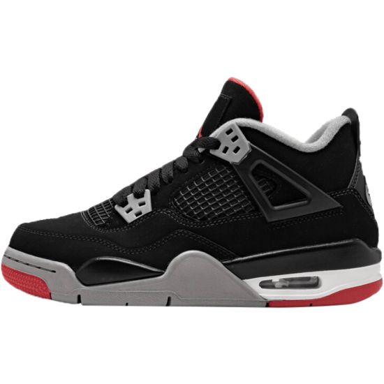 Jordan 4 Retro Bred 2019 Big Kids Style : 408452-060