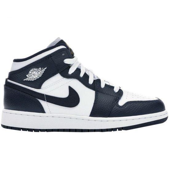 Jordan 1 Mid Big Kids Style : 554725-174