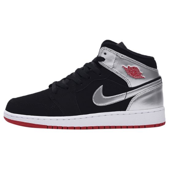 Jordan 1 Mid Big Kids Style : 554725-057