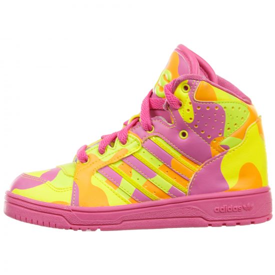 Adidas Js Instinct High Neoncamo Toddlers Style : G95752