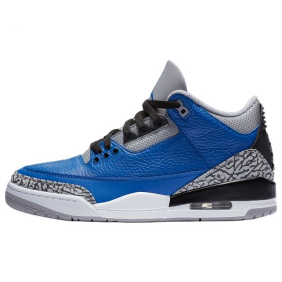 Jordan 3 Retro Varsity Royal Cement Mens Style : Ct8532-400