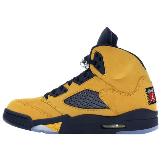 Jordan 5 Retro Michigan (2019) Mens Style : Cq9541-704