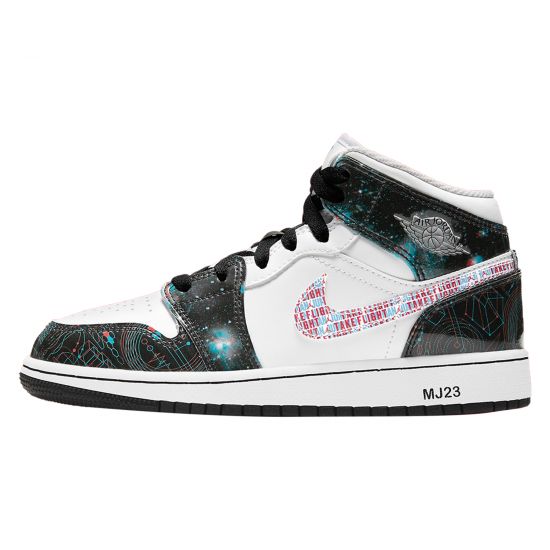 Jordan 1 Mid Se Big Kids Style : Bq6931-114