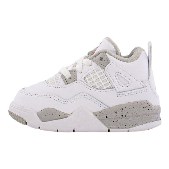 Jordan 4 Retro White Oreo (2021) Toddlers Style : Bq7670-100