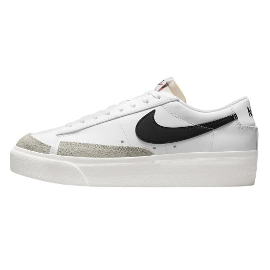 Nike Blazer Low Platform White Black (Women's)