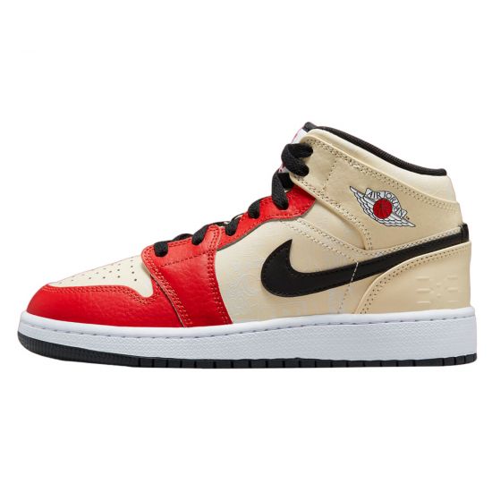 Jordan 1 Mid Ss(ps) Little Kids Style : Dv7010