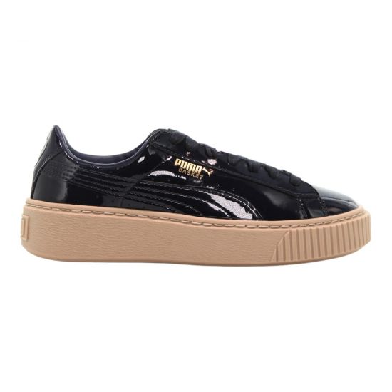 Puma Basket Platform Patent Womens Style : 363314