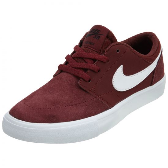 Nike SB Portmore Ii Gs Kids Trainers Dark Red Branded Footwear Boys / Girls Style :905208