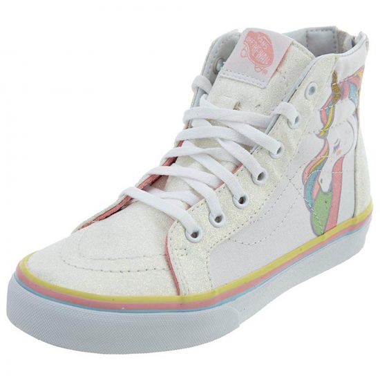 Vans Sk8‑hi Zip (Unicorn) School Shoes  Little Kids Style : Vn0a3276