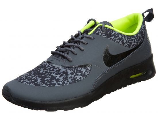 Nike Air Max Thea Print Dark Grey Black-Volt-006