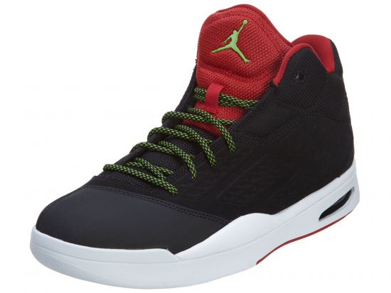 Jordan New School Black/Green Pulse-Gym Red-White-013