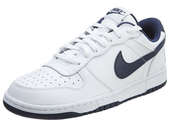 Nike Big Nike Low White/Midnight Navy-140