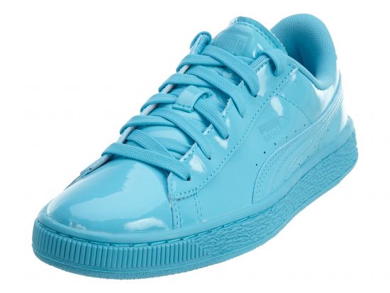 Puma Basket Classic Patent Jr Big Kids Style : 362246-06