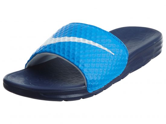 Nike Benassi Solarsoft Photo Blue/White-Binary Blue-402