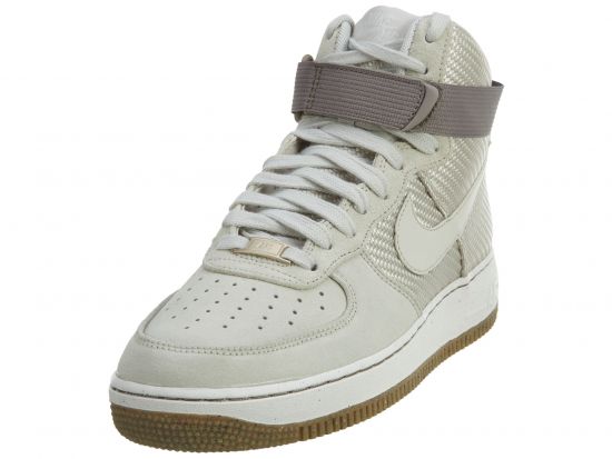 Nike Air Force 1 Hi Prm Light Bone Os Clair (W)-004