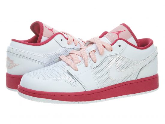 Air Jordan Girls 1 Low (Gs) Big Kids Style # 554723