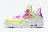 Jordan 4 Retro White Lemon Pink Big Kids Style : Cv7808-100