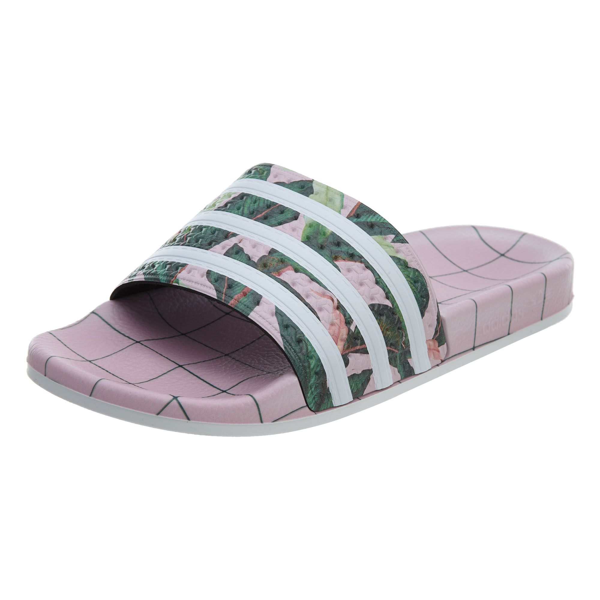 Adidas Adilette Womens Style : B28006-Wht/Pink