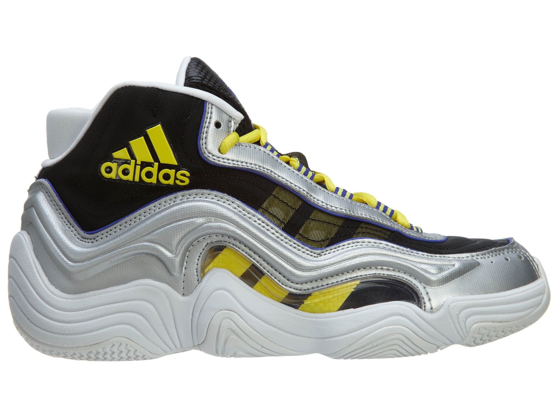 Adidas Crazy 2 Basketball Shoes Mens Style : S83922-Sil/Metll/Flash