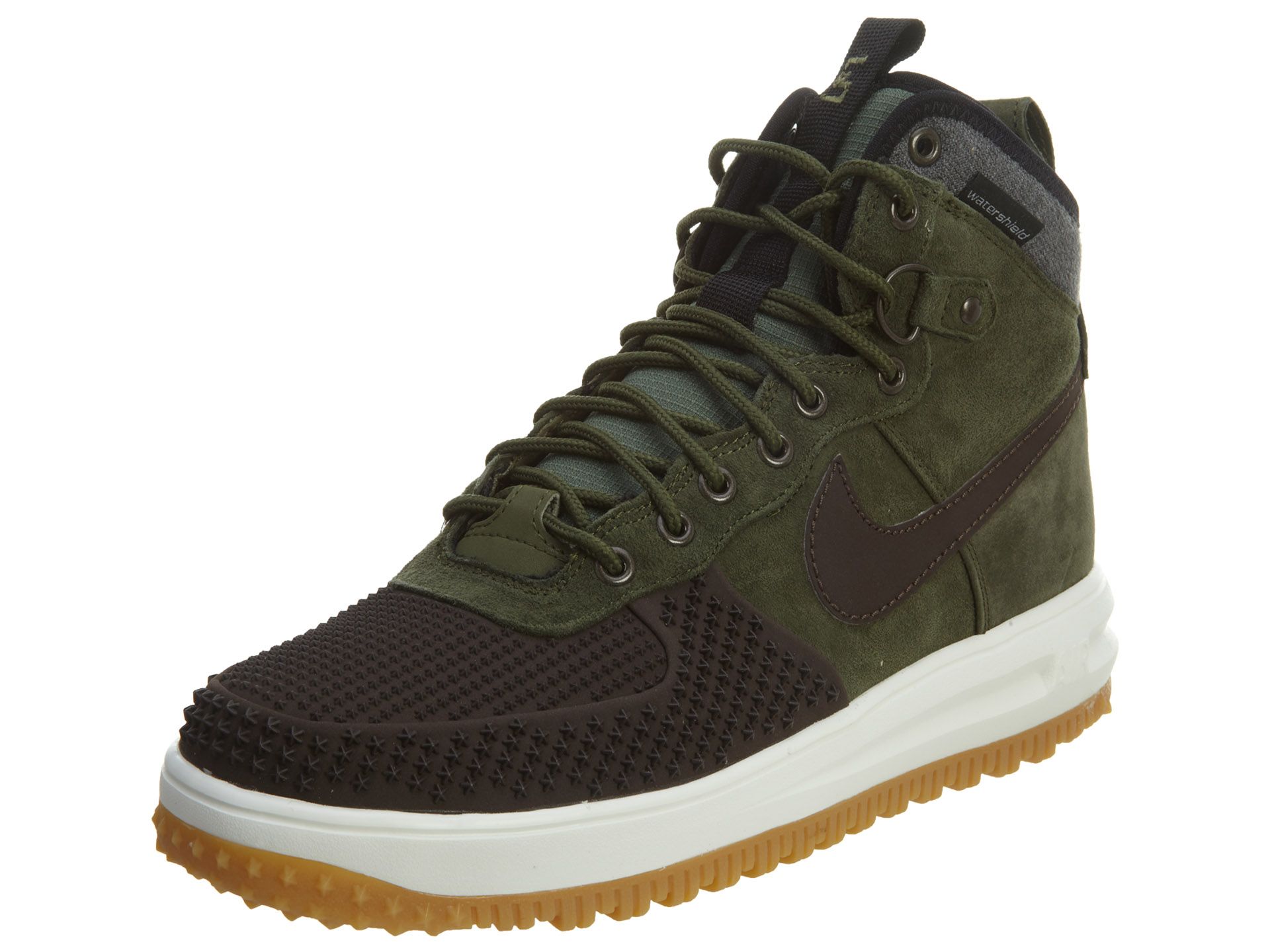 nike lunar force 1 duckboot baroque brown army olive