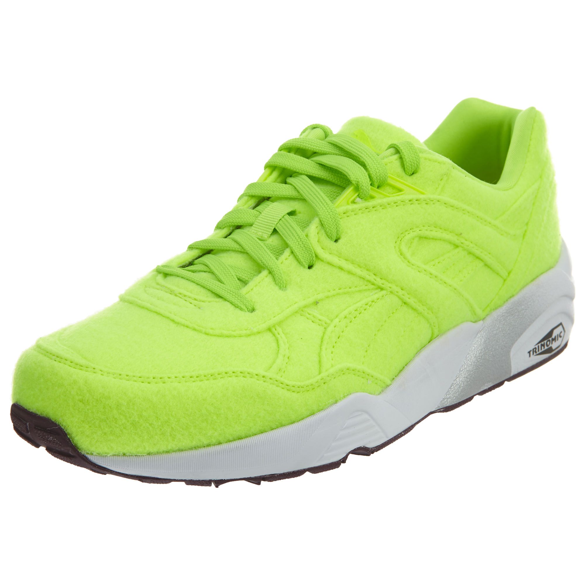 bright green trainers mens