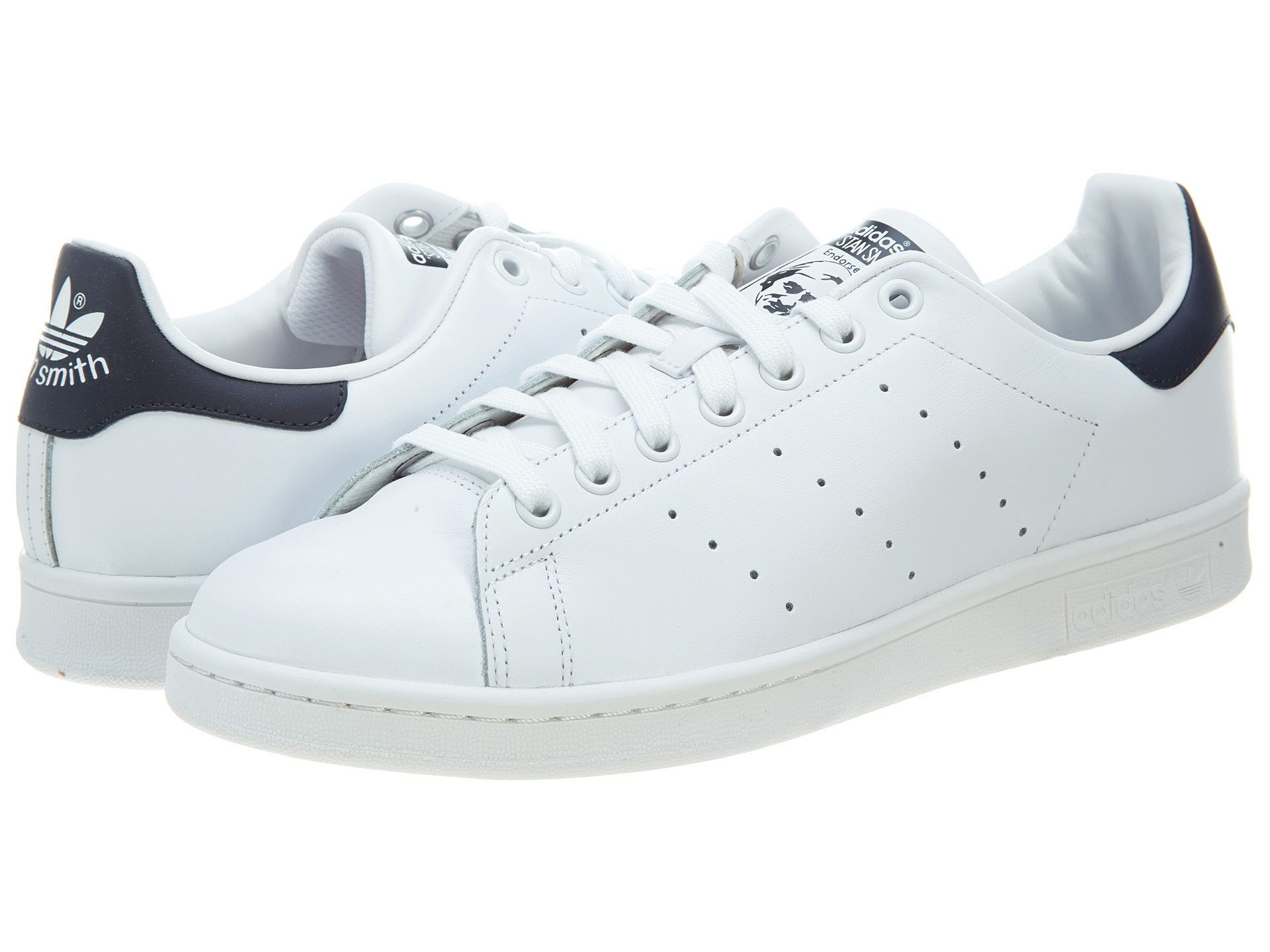 adidas originals stan smith leather trainers m20325