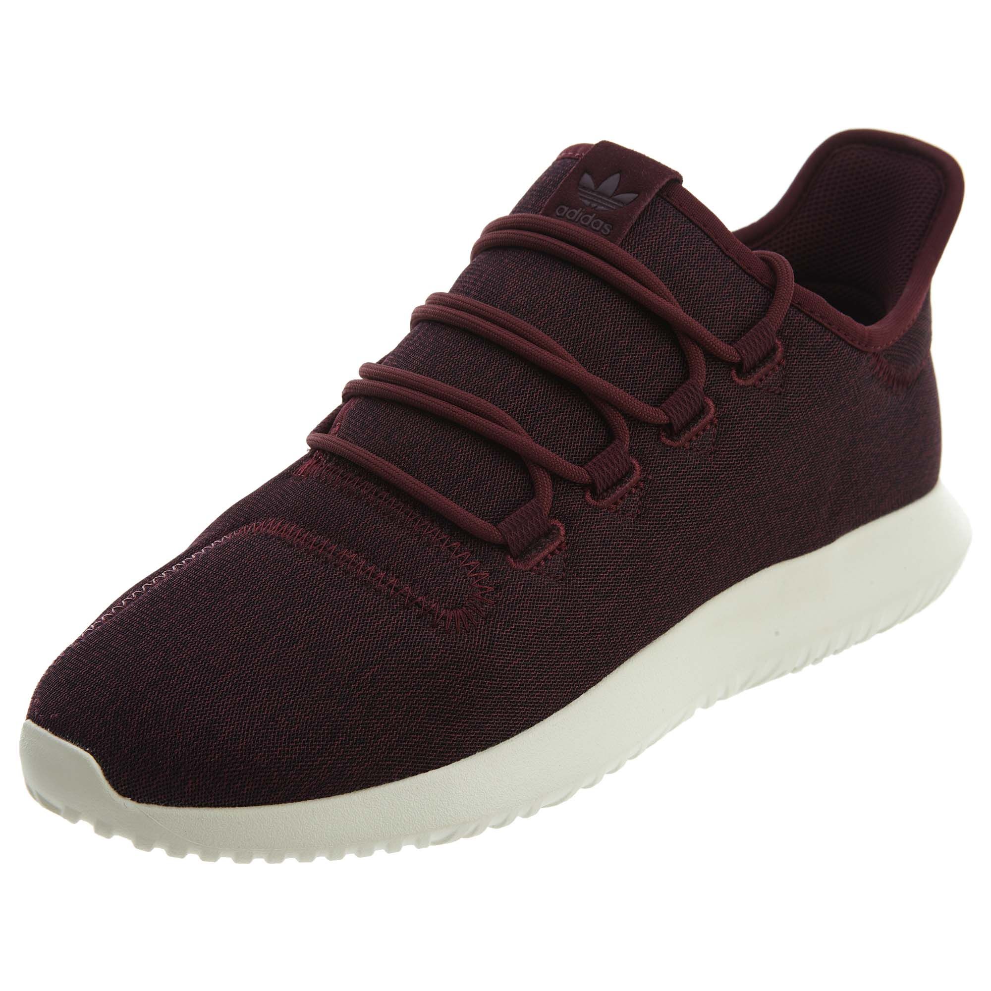 Adidas Tubular shadow maroon tennis shoes Womens Style :CQ2461
