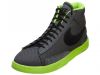 Nike Lunar Blazer 555029 Dark Grey/Black-Flash Lime-005