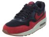 Air Max 1 Black Red Sail (GS)