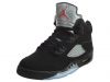 Jordan 5 Retro Black Metallic Mens Style : 845035