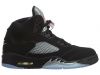 Jordan 5 Retro Black Metallic Mens Style : 845035