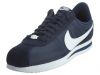 Nike Cortez Basic Nylon Obsidian White-Metallic Silver-411