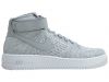 Nike Af1 Ultra Flyknit Mid Wolf Grey / Wolf Grey-White-003