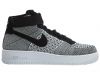 Nike Af1 Ultra Flyknit Mid Black/Black-White-005