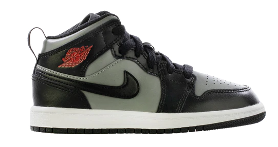 Jordan 1 Mid Little Kids Style : 640734-096