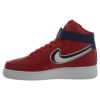 Nike Air Force 1 High 3D Chenille Swoosh Red White Blue-603