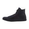 Converse Chuck Taylor Hi "Rubber" Sneaker Unisex Style : 144740c-BLACK