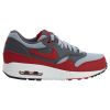 Nike Air Max1 Essential Wolf Grey/Gym Red-Dark Grey-062