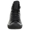 Converse Chuck Taylor All Star Leather Hi Top Sneakers Unisex Style : 135251c-BLACK MONO