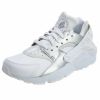 Nike Air Huarache White/Metallic Silver-108