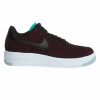 Nike Af1 Flyknit Low Black Black Team Red -002