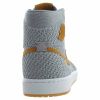 Nike Air Jordan 1 Retro High Flyknit Wolf Grey Mens Style : 919704